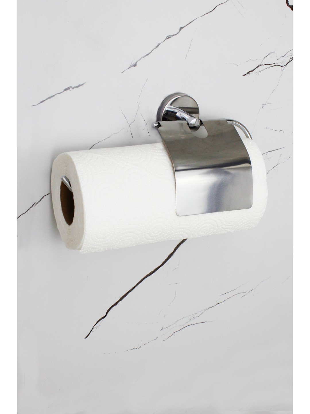 Kağıt Rulo Havluluk Kapaklı Peçetelik Havlu Askılığı Banyo Askısı Mutfak Düzenleyici